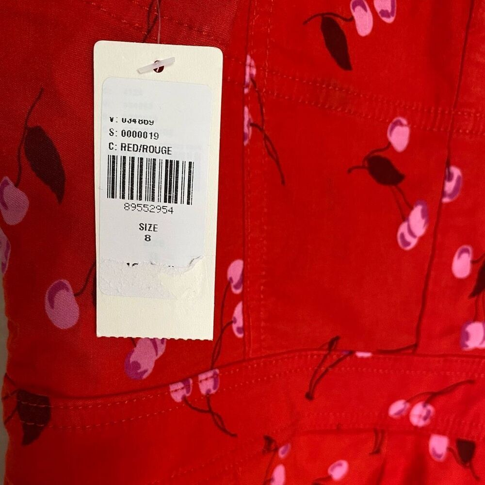 Maeve Orange Floral Button-Front Jumpsuit - Picture 6 of 14